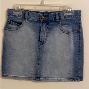 QPD Blue Denim Skirt Size 7 juniors.